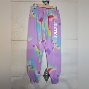 Justice Kids' Multicolor Tie-Dye Sweatpants